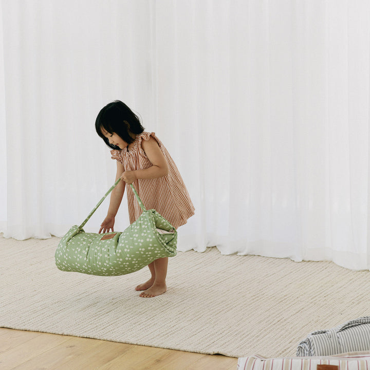 rustic design nap mat