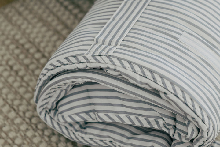 Nap Time Duo — Organic Nap Mat Bundle (Set of 2) pebble stacker