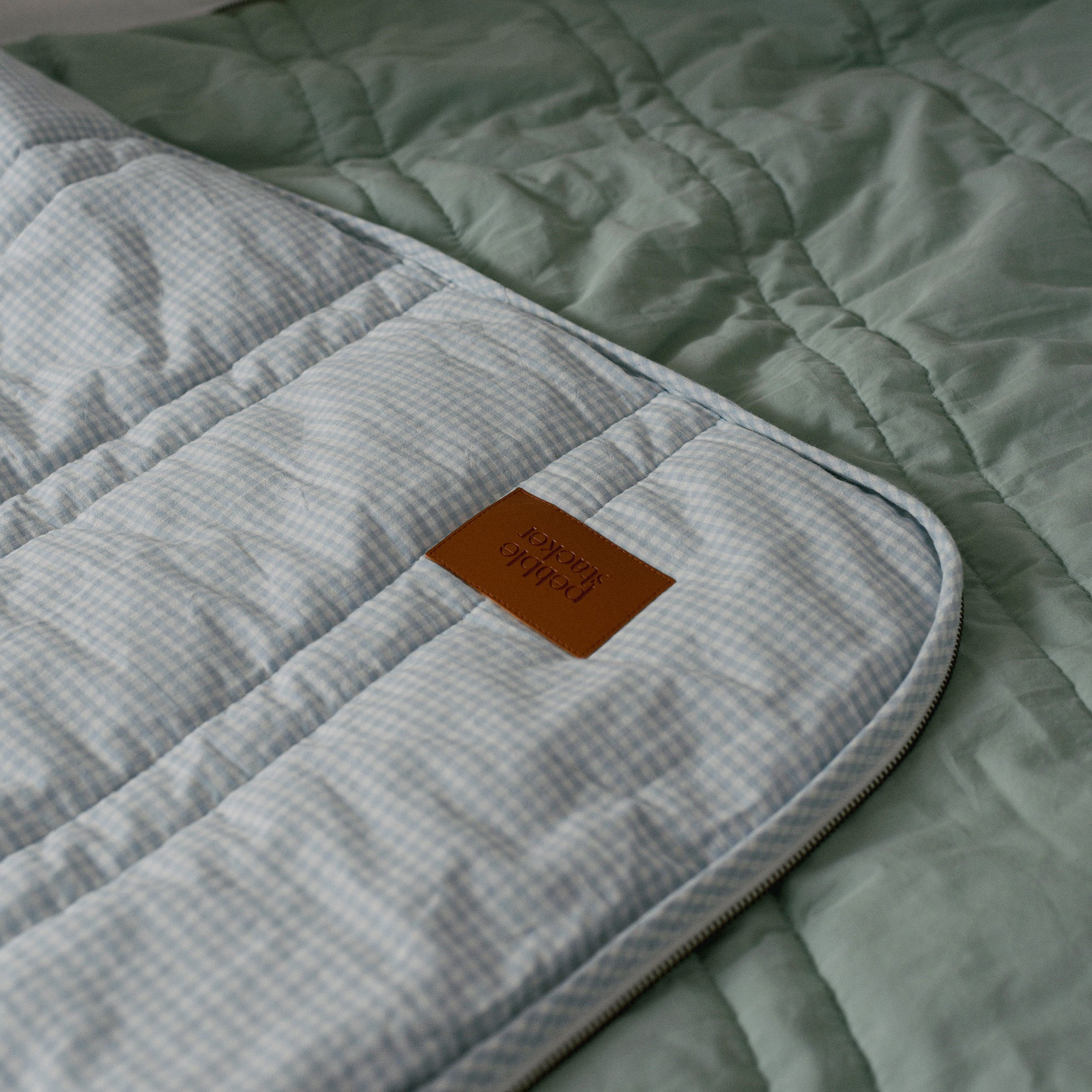 2 - Pack Cotton Sleeping Bag Bundle — Zip - Together - pebble stacker